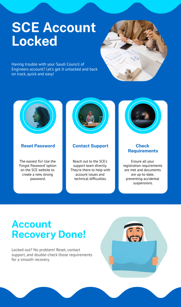 Saudi Council of Engineers Account Locked: How to Fix