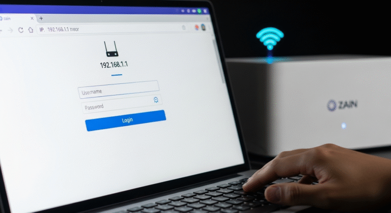 How to Change Zain WiFi Password (Router Login Guide)