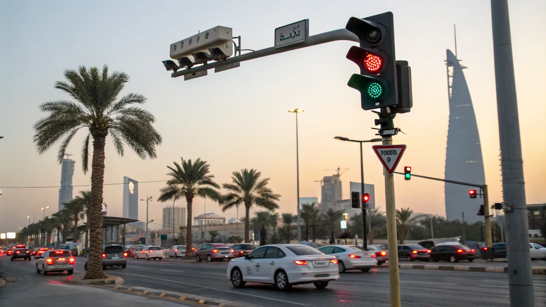 Understanding Saudi Traffic Rules: How to Safely Cross Traffic Signals